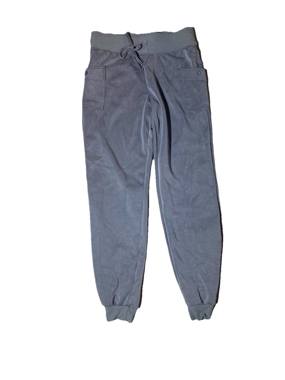 Women's High-Rise Modern Ankle Jogger Pants A New Day Gray Blue M